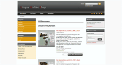 Desktop Screenshot of lingua-online-shop.de