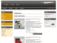 Tablet Screenshot of lingua-online-shop.de